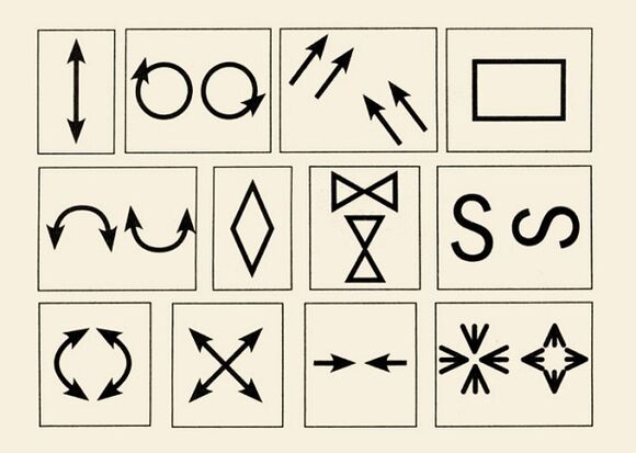 Esquema de ximnasia de ollos e mellora da visión